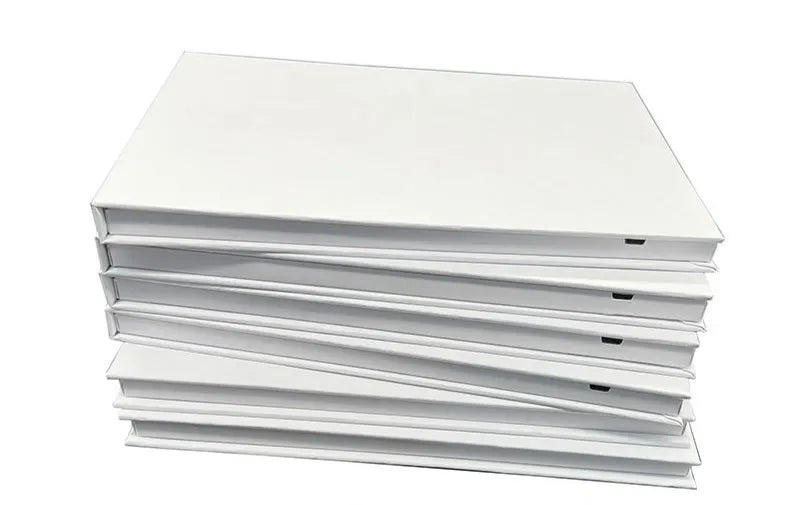 7-inch White Hardcover Video Brochure Card