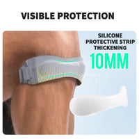 2 pcs knee pad Adjustable Knee Strap Patellar Tendon Pressurized Protector Support Slider Pad Guard Badminton Running