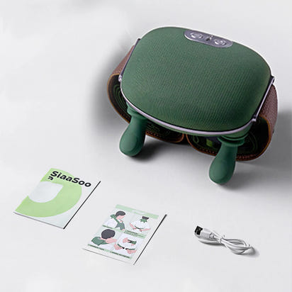 Bionic Neck Shoulder Massager Heated Back Massagers Electric Kneading Muscles Massage Pillow Neck Supplies Gifts For Friends