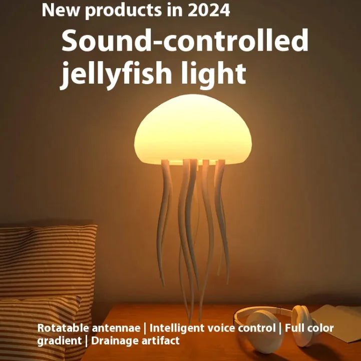 Aqua Glow Jellyfish Lamp