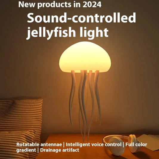 Aqua Glow Jellyfish Lamp