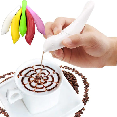 Electric Coffee Decorating Pen